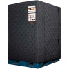 RefrigiWear RW Protect Insulated Pallet Cover 150PCBLK48P Black - 48" x 40" x 48"