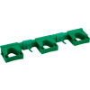 Vikan Hygienic Hi-Flex Wall Bracket System, Green, Polypropylene/TPE Rubber/Polyamide