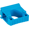 Vikan Hygienic Wall Bracket, Grip Band Module, Blue, Polypropylene/TPE Rubber/Polyamide