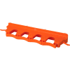 Vikan 10187 Wall Bracket for 4-6 Tools, Orange