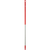 Vikan 29394 59" Stainless Steel Handle, Red