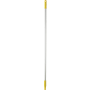 Vikan 29586 50" Basic Aluminum Handle, Yellow