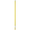 Vikan 29756 62"- 113" Telescopic Aluminum Handle, Yellow
