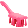 Vikan 41791 UST Short Handle Scrubbing Brush- Stiff, Pink