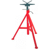 RIDGID® Model No. Vj-99 V Head High Pipe Stand, 12" Max. Pipe Capacity, 28"-53" H