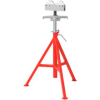 RIDGID® Model No. Rj-99 Roller Head Pipe Stands, 12" Max. Pipe Capacity, 32"-55" H