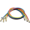 Yellow Jacket® 60" 3 Pack PLUS II™ 1/4" Hoses With Compact Ball Valve End 29985