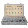 Nylon Insert Lock Nuts, Zinc Plated, 12 Items, 210 Pieces