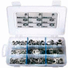 Hex Machine Screw Nuts, Zinc Plated Steel, Small Drawer Assortment, 8 Items, 1400 Pieces