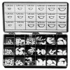 Woodruff Keys, Large Drawer Assortment, 20 Items, 270 Pieces