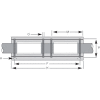 IGUS RJUI-11-06 3/8" DryLin R Bearing Block with Polymer Liner