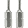 BOSCH® Torx® #T9H Security Insert Bits, 1"L, 1/4"Shank