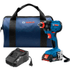 BOSCH GDX18V-1600B12 18V 1/4 In. & 1/2 In. Two-In-One Bit/Socket Impact Driver Kit