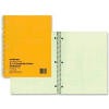Rediform® National Green Eye-Ease Wirebound Notebook, 8-1/2" x 11", Quad Ruled, 80 Sheets/Pad