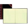 Rediform® Record Book, Faint Ruled, 8-3/8" x 10-3/8", Black Cover, 300 Pages/Pad