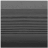 Stair Tread Rubber Square Nose 54"L - Black