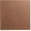 Slate Design Rubber Tile 19.69" x 19.69" x .125" Taupe