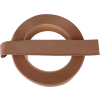 Vinyl Wall Base Coil 4" x .125" x 120' Toffee
