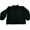 Petra Roc Fleece Work Jacket W/2 Zipped Slash Pockets, Elastic Cuffs, Black, Size M