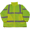 Petra Roc Windbreaker Jacket, ANSI Class 3, Polyester Taffeta, Lime, 3XL