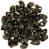 Hiland Fire Glass GLASS-BLK 3/4" Dia. Smooth Translucent Black 10 Lbs