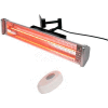 Hiland Patio Heater HLI-3W Electric Infrared 1500W 120V Wall Mount