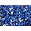 Hiland Fire Glass RFGLASS-CBLT 1/4" to 1/2" Dia. Reflective Cobalt Blue 10 Lbs