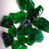 Hiland Fire Glass RGLASS-GRN 1/2" to 1" Dia. Recycled Green 10 Lbs