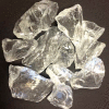 Hiland Fire Glass RGLASS-IC 1/2" to 1" Dia. Recycled Ice Clear 10 Lbs