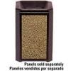 Landmark Series® 20 Gal. Classic Container W/ Funnel Top Frame - Sable