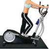 Rubber-Cal HD Fitness Equipment Elliptical Mat 3/16" Thick 4' x 7' Black
