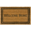 Rubber-Cal Contemporary Welcome Coir Door Mat 5/8" Thick 1.5' x 2.5'