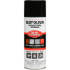 Rust-Oleum Industrial 1600 System General Purpose Enamel Aerosol, Glossy Black, 12 oz. - 1679830 - Pkg Qty 6