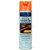Rust-Oleum M1800 Water-Based Precision-Line Inverted Marking Paint Aerosol, Fluor. Orange - Pkg Qty 12