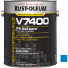 Rust-Oleum V7400 Series <340 VOC DTM Alkyd Enamel, Safety Blue Gallon Can - 245474 - Pkg Qty 2
