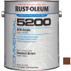 Rust-Oleum 5200 System < 250 VOC DTM Acrylic, Chestnut Brown Gallon Can - 5277402 - Pkg Qty 2