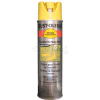 Rust-Oleum V2300 System Inverted Marking Paint Aerosol, High Visibility Yellow - Pkg Qty 6