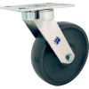 RWM Casters 48 Series 5" GT Wheel Swivel Caster with Optional Mounting Plate - 48-GTB-0520-S-42ST