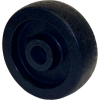 RWM Casters 4" x 2" High Temp. Nylon Wheel with Roller Bearing for 1/2" Axle - HNR-0420-08
