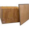 Global Industrial 6-Panel Shipping Crate with Lid, 48" x 40" x 30" O.D.