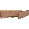 Global Industrial&#153; 6 Panel Shipping Crate w/ Lid & Pallet, 83-1/4&quot;L x 23-1/4&quot;W x 17-1/2&quot;H