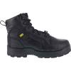 Rockport® RK6465 Men's More Energy 6" Lace To Toe Internal Met Guard Boot, Black, Size 9 M