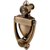 Prime-Line® Door Knocker And Viewer, 180 Degree, Antique Brass, S 4235