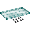 Nexel® S1430G Poly-Green® Epoxy Wire Shelf 30"W x 14"D