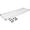 Nexel® S1448C Chrome Wire Shelf 48"W x 14"D