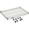 Nexel® S1830Z Poly-Z-Brite® Wire Shelf 30"W x 18"D