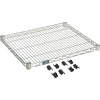 Nexel® S2124Z Poly-Z-Brite® Wire Shelf 24"W x 21"D