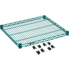 Nexel® S2130G Poly-Green® Epoxy Wire Shelf 30"W x 21"D