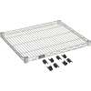 Nexel® S2130Z Poly-Z-Brite® Wire Shelf 30"W x 21"D