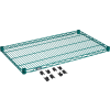 Nexel® S2136G Poly-Green® Epoxy Wire Shelf 36"W x 21"D